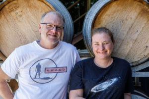 Co-Chief Winemakers Jo Marsh and Glenn James