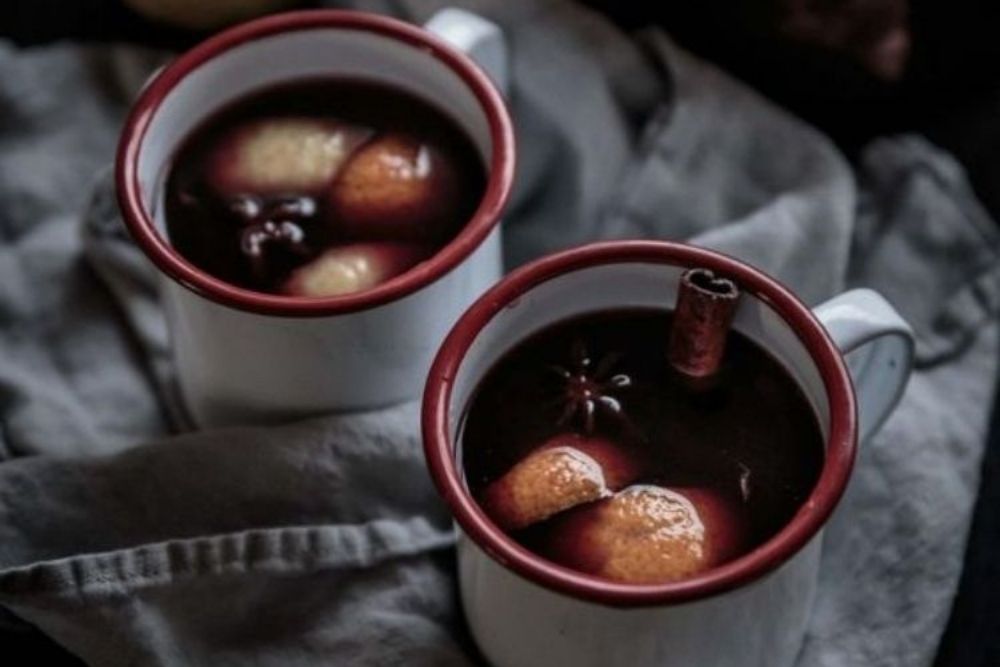 red mulled wine