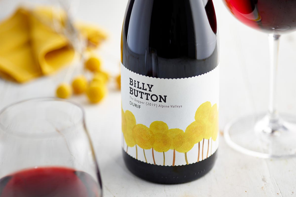 durif billy button wine