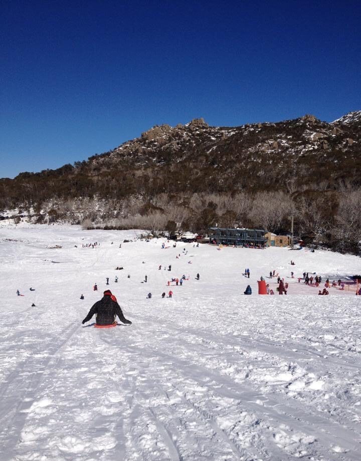 Mt Buffalo Tabogganing